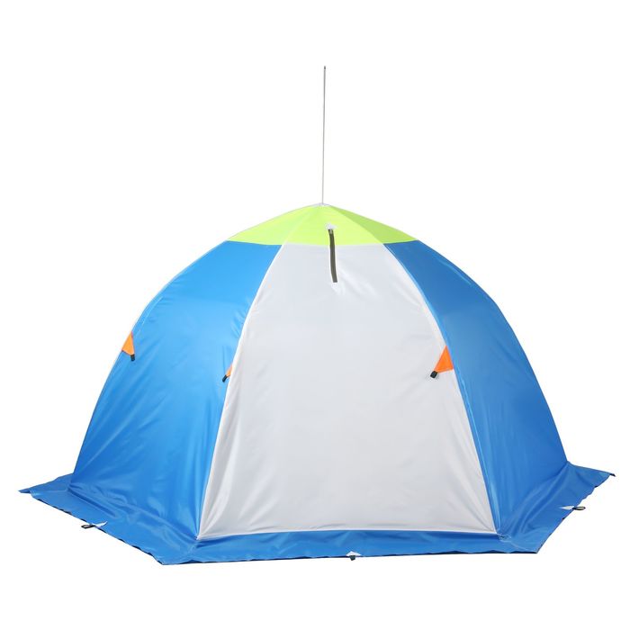 Палатка «Медведь» 3 местная, 6 лучей, трёхслойная термостёжка