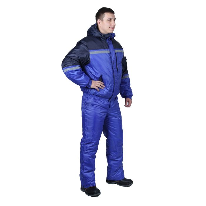 Костюм утеплённый «Стим», размер 44-46, рост 170-176 см, цвет синий