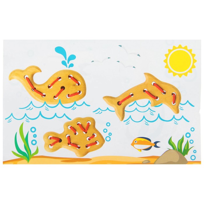 Шнуровка "Рыбка"