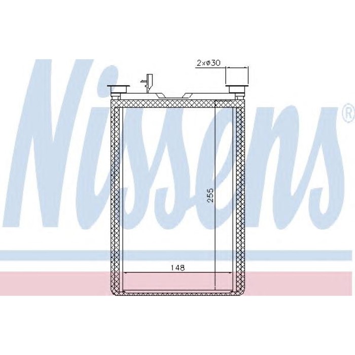 Тяга рулевая  NISSENS 70526