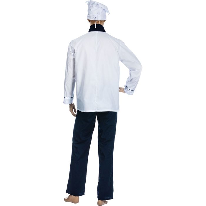 Костюм повара, модель 53, размер 50, рост 170-176 см, цвет белый