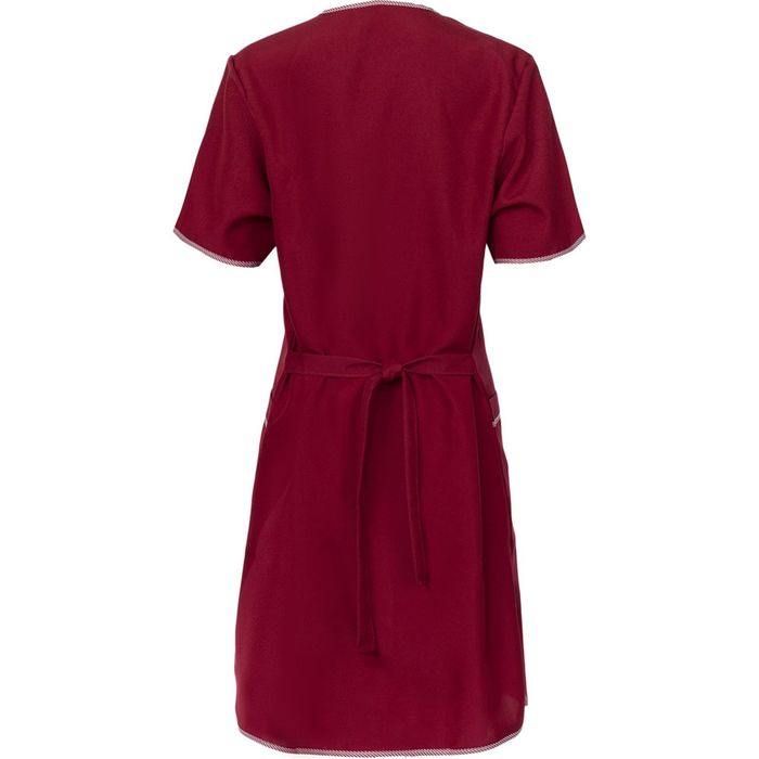 Халат «Классика», размер 48, рост 158-164 см, цвет бордовый