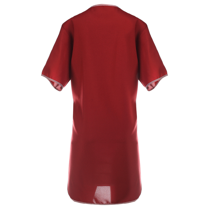 Халат «Классика», размер 50, рост 158-164 см, цвет бордовый