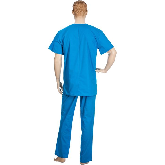 Костюм медицинский/хирургический, размер 44, рост 182-188 см, цвет голубой