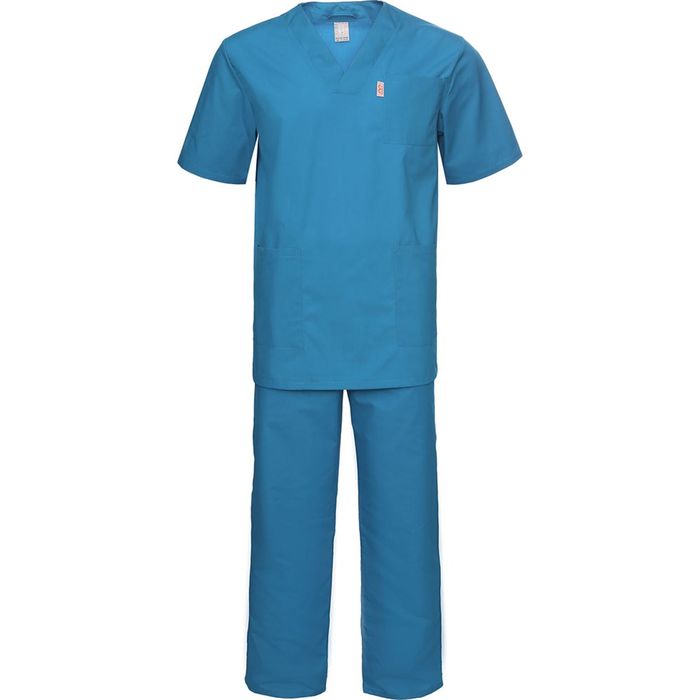 Костюм медицинский/хирургический, размер 44, рост 182-188 см, цвет голубой
