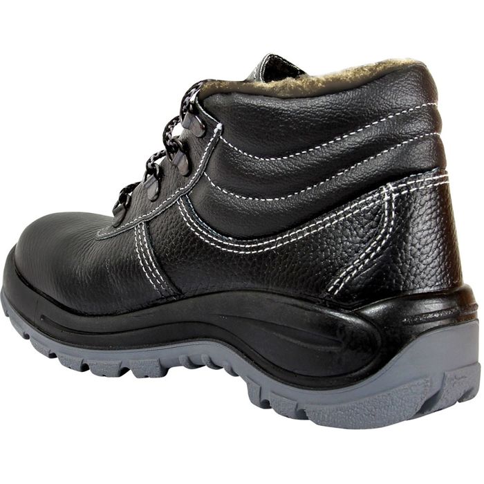 Ботинки рабочие зимние, кожаные, шерстяной мех, модель 302, размер 41