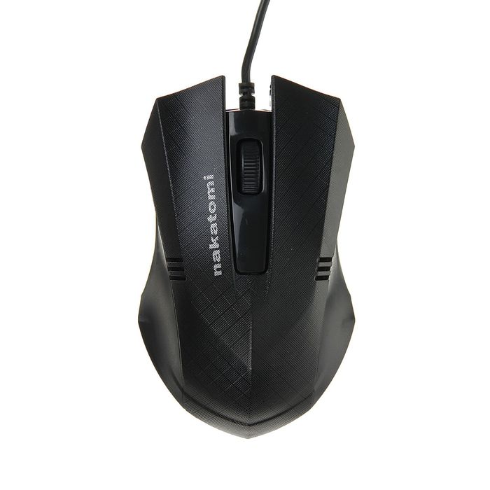 Мышь оптическая Dialog Nakatomi Navigator MON-04U BLACK, проводная