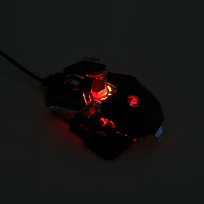 Мышь оптическая Dialog Gan-Kata MGK-50U, проводная, до 4000 dpi, 8 кнопок