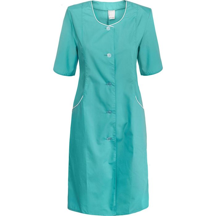 Халат, модель 06, размер 50, рост 170-176 см, цвет бирюзовый