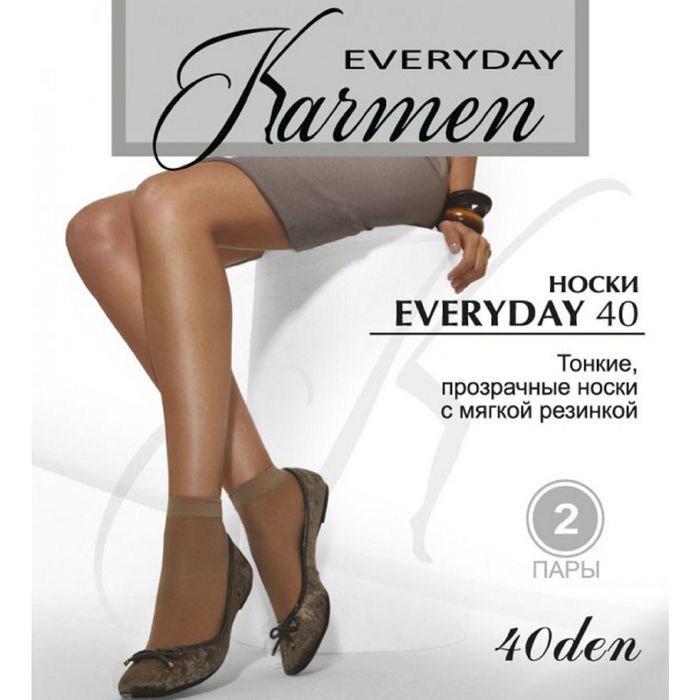 Носки K-Everyday - 40 носки ( 2 пары) nero 1