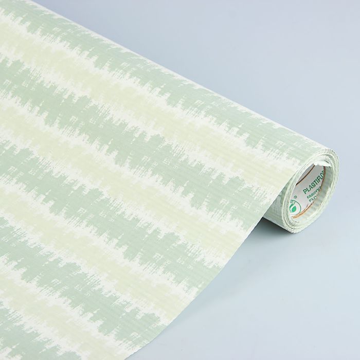 Бумага упаковочная крафт "Береста", серо-мятный, 0.5 х 10 м