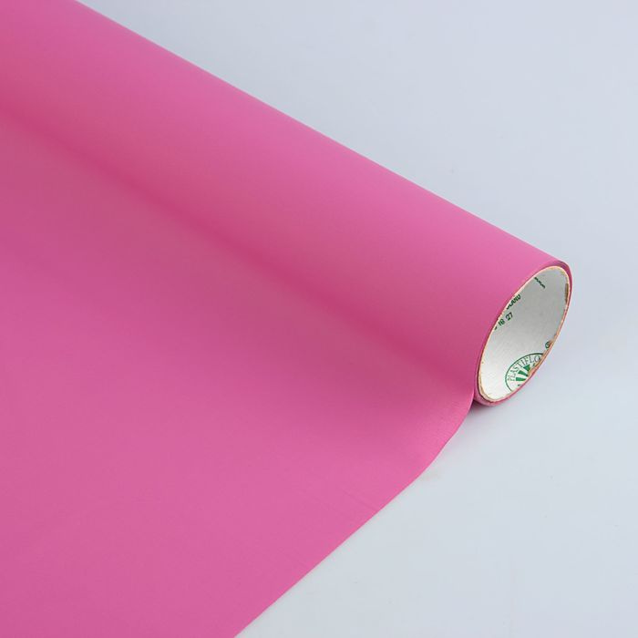 Плёнка для цветов и подарков "Атласная", розовая, 0,5 х 9 м, 30 мкм