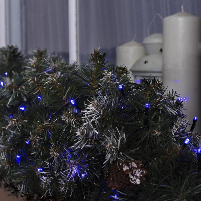 НИТЬ уличная, УМС, 10 м, Н.Т. 2W LED-100-24В, БЕЗ контр. СИНИЙ