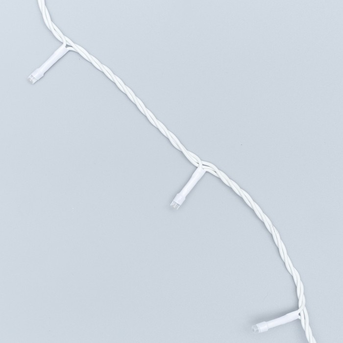 Гирлянда "Метраж" улич. УМС, 10 м, Н.Б., 2W LED-100-24В, БЕЗ контр., КРАСНЫЙ