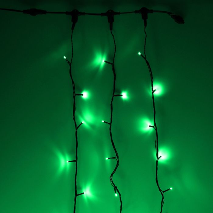 Гирлянда "Клип лайт(Спайдер)" улич. УМС, компл. 3х20 м, Н.Т., LED-600-24В, с транс., ЗЕЛЕНЫЙ