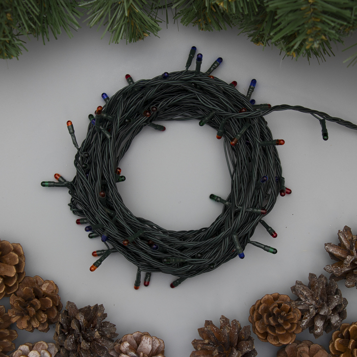 НИТЬ, 7 м, Н.Т. 100 ламп, 220V, 8 режимов, МУЛЬТИ