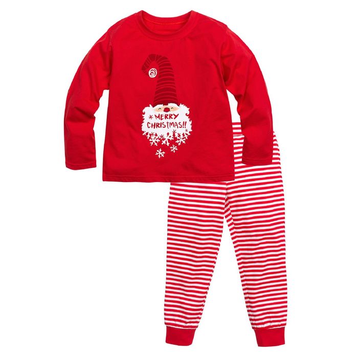 Пижама для мальчика, рост 104 см, цвет красный