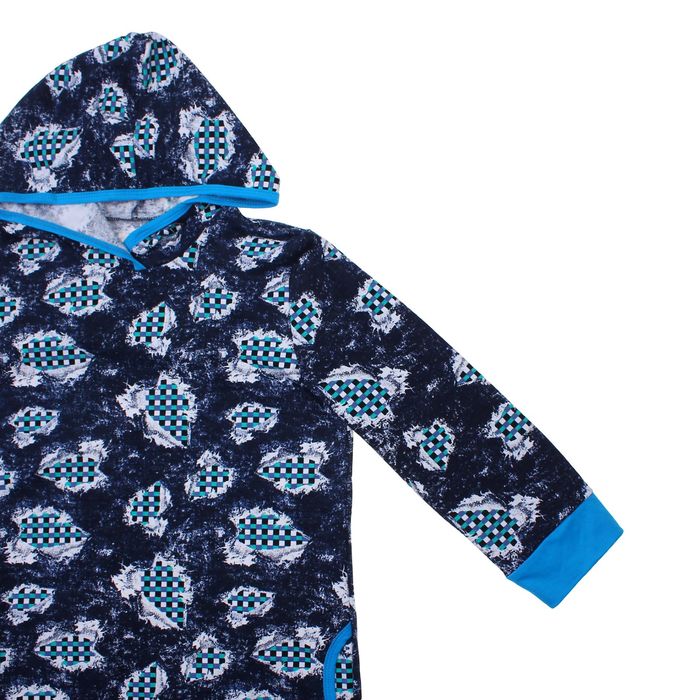 Туника женская Т-198 синий, р-р 44