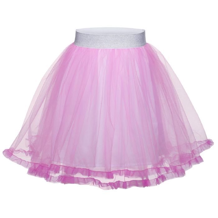 Юбка для девочки, рост 128 см, цвет розовый