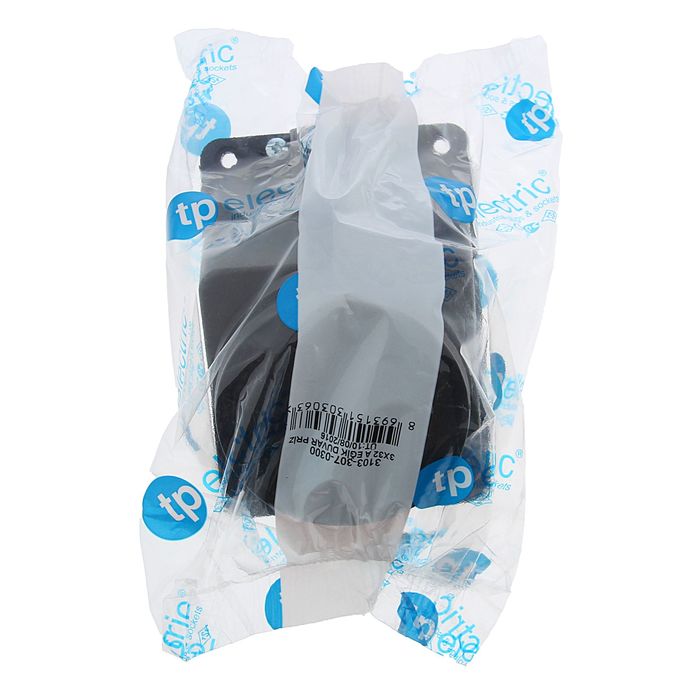 Розетка, каучук, 3Р+Е, 32 А, IP 44, 31.03.307.0300