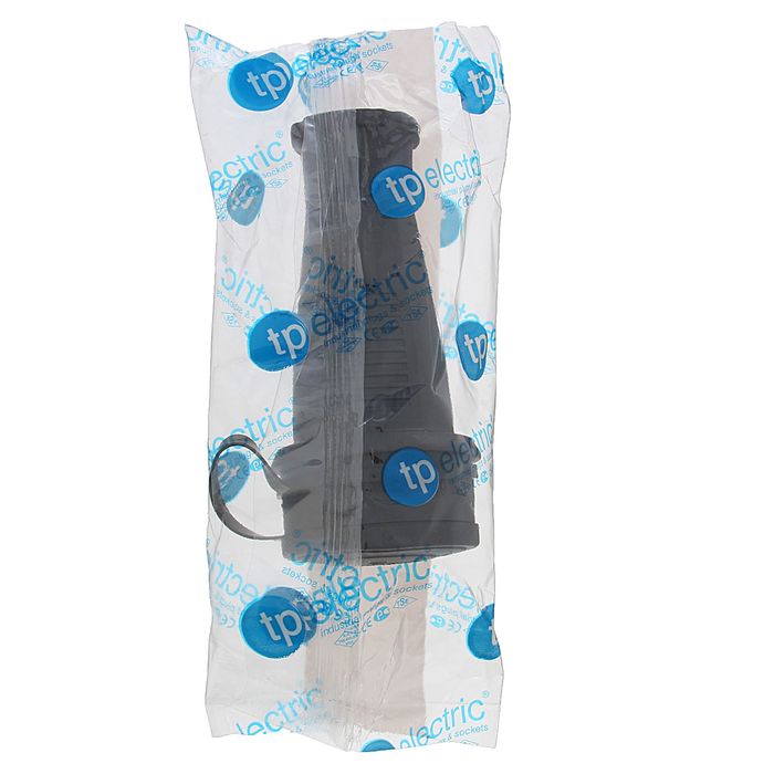 Розетка кабельная T-plast, 16 А, 3Р+Е, каучук, IP 44, 31.02.304.0300,