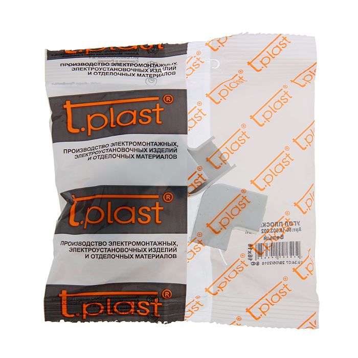 Плоский угол L, 16х16, набор 4 шт, 50.15.003.002