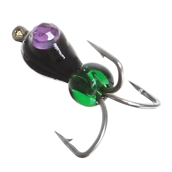 Мормышка «Мир вольфрама», чёрт со стразой, d-3 мм