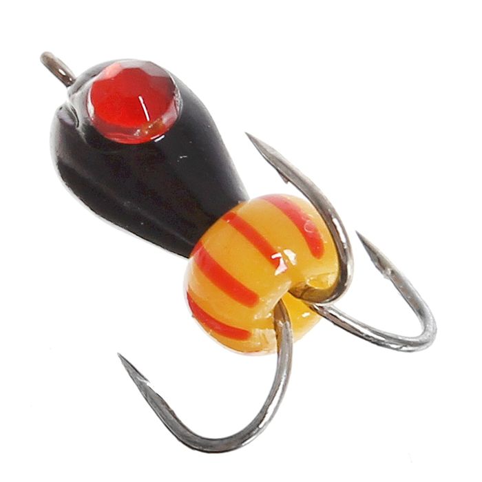 Мормышка «Мир вольфрама», чёрт со стразой, d=4 мм