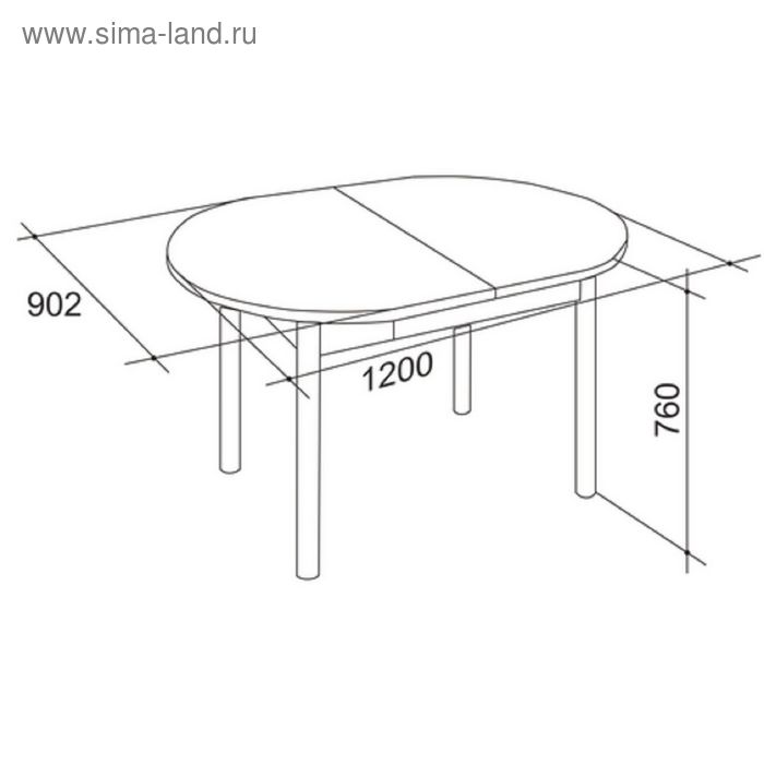

Стол обеденный «Квартет 1», Венге