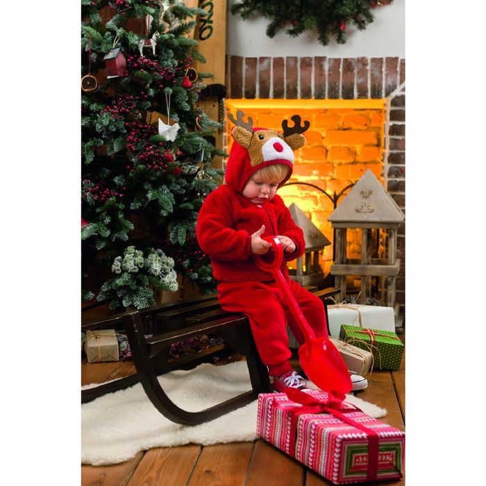 Куртка для мальчика, возраст 3-6 месяцев, цвет красный