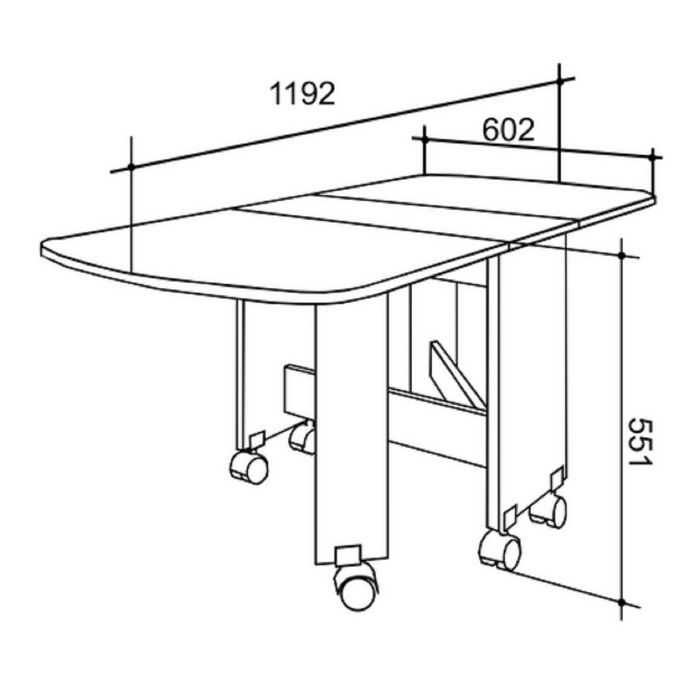 Журнальный стол Венге