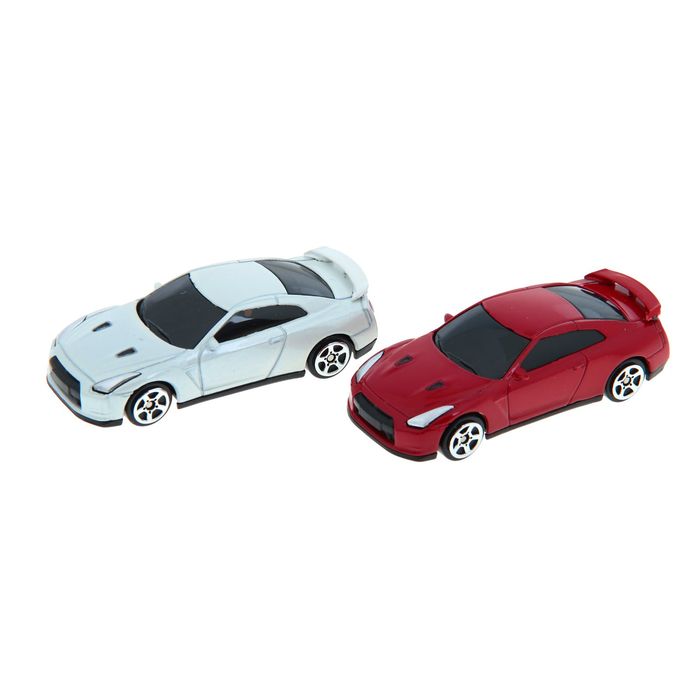 Машина металлическая Nissan GT-R (R35) - Jeans, масштаб 1:64, МИКС