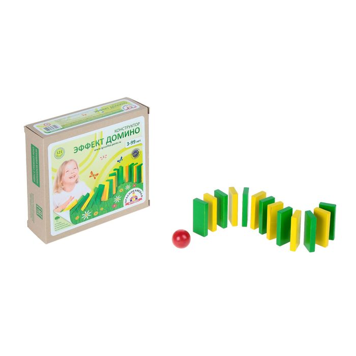 Конструктор "Эффект домино", 120 деталей