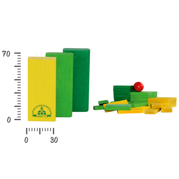 Конструктор "Эффект домино", 120 деталей