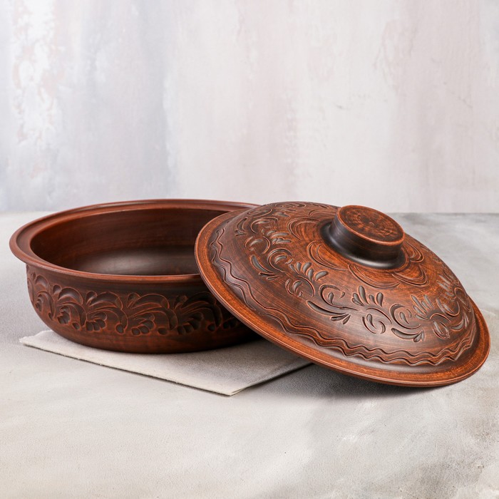 Сковорода с декором, 2,5 л