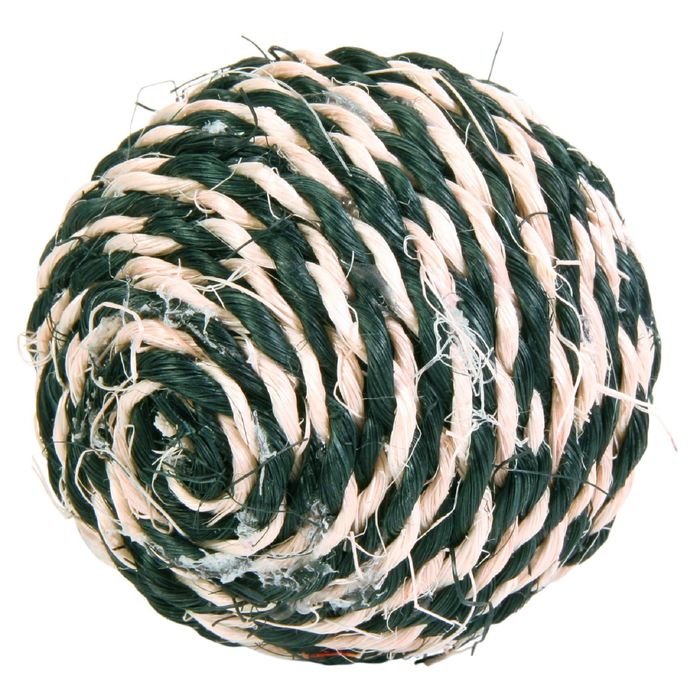 Мяч Trixie веревочный ф 6.5 см.