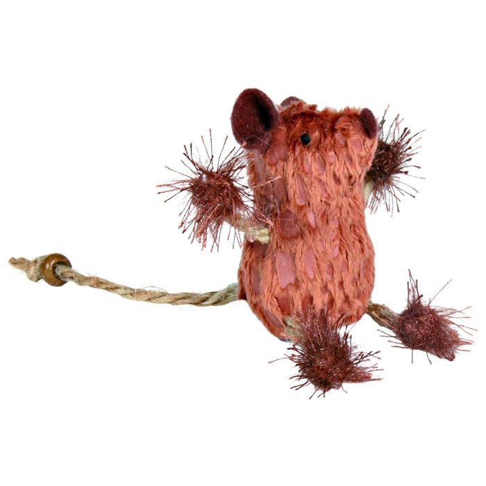 Мышь Trixie, 8см., коричневый/бежевый