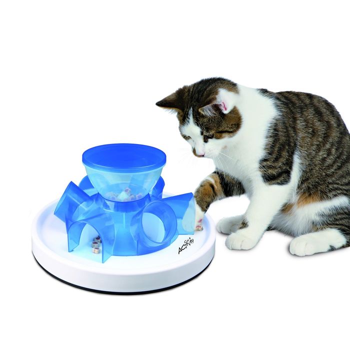 Игрушка для лакомств Trixie "Кормушка-туннель" для кошек , ø 28 см/14 см