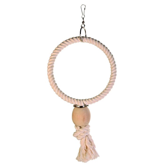 Игрушка Trixie "Кольцо с шаром" для птиц, ф 16 см.