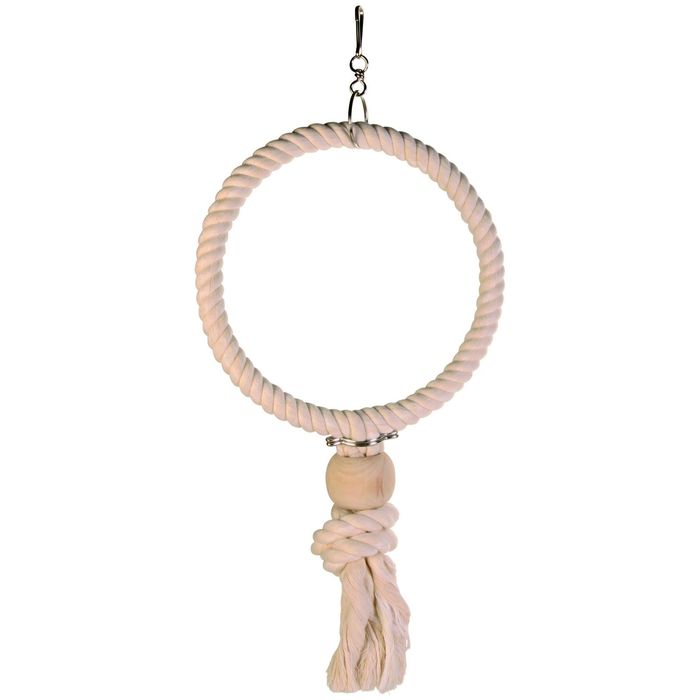 Игрушка Trixie "Кольцо с шаром" для птиц, ф 24 см.