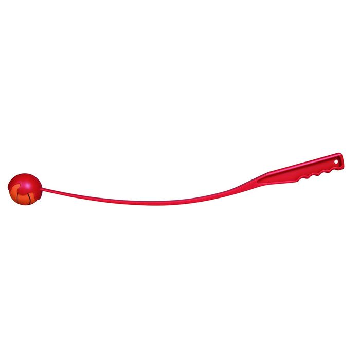 Игрушка Trixie "Катапульта для собаки, с мячом", ф 6 см / 70 см, резина