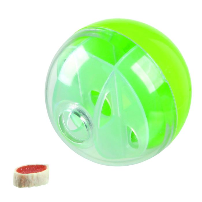 Игрушка Trixie "Мяч" для лакомств , пластик, ø 5 см