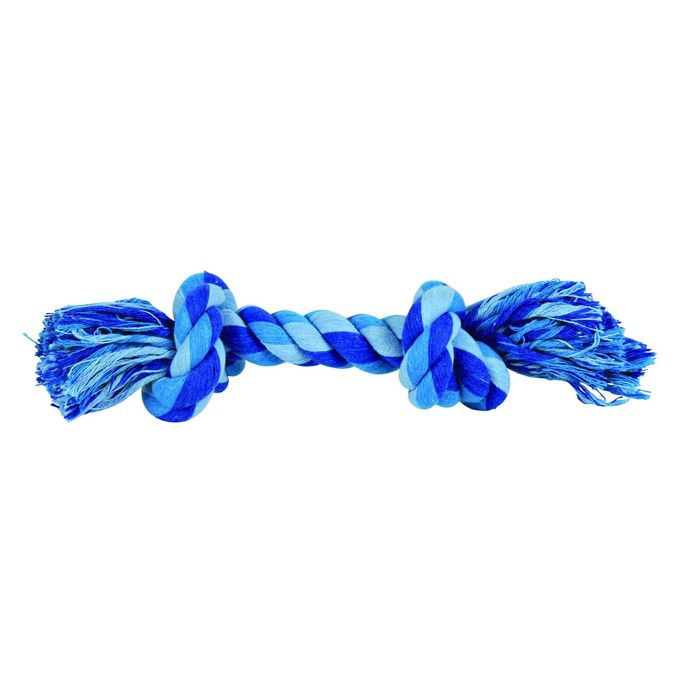Веревка Trixie с узлом, 320г/40см, цветная.