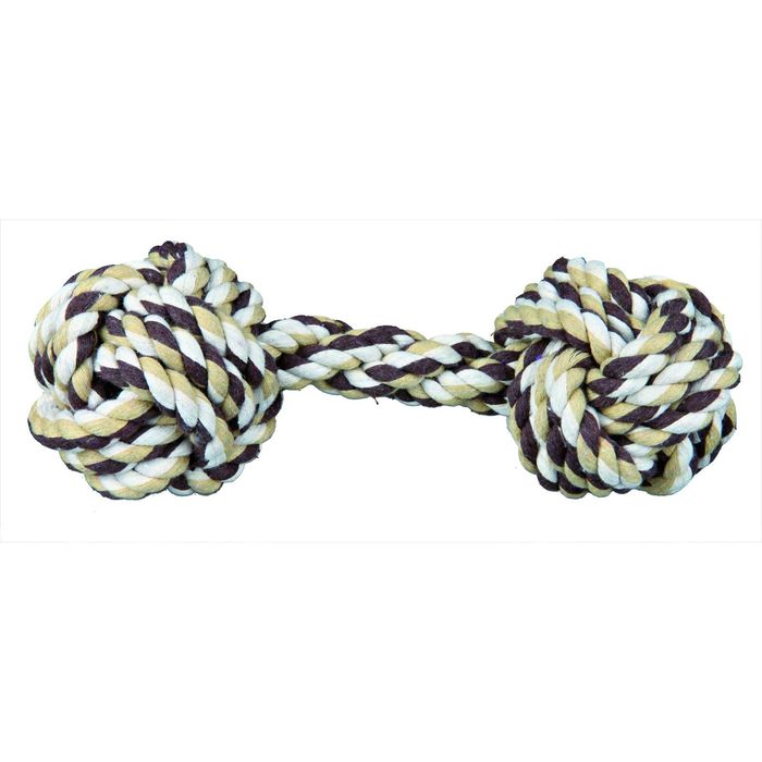 Игрушка - гантель Trixie веревочная, 20 см