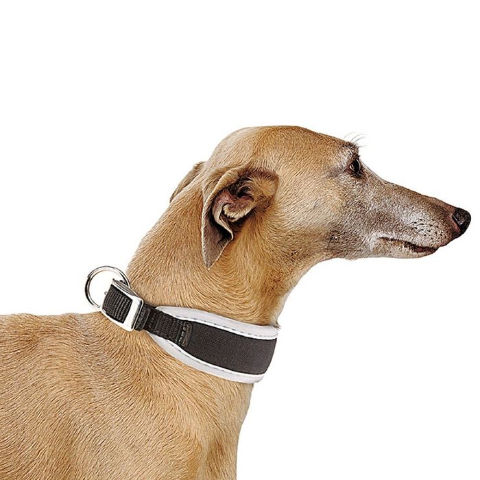 Ошейник Ferplast Ergocomfort, 46 х 2,5 см, нейлон серый