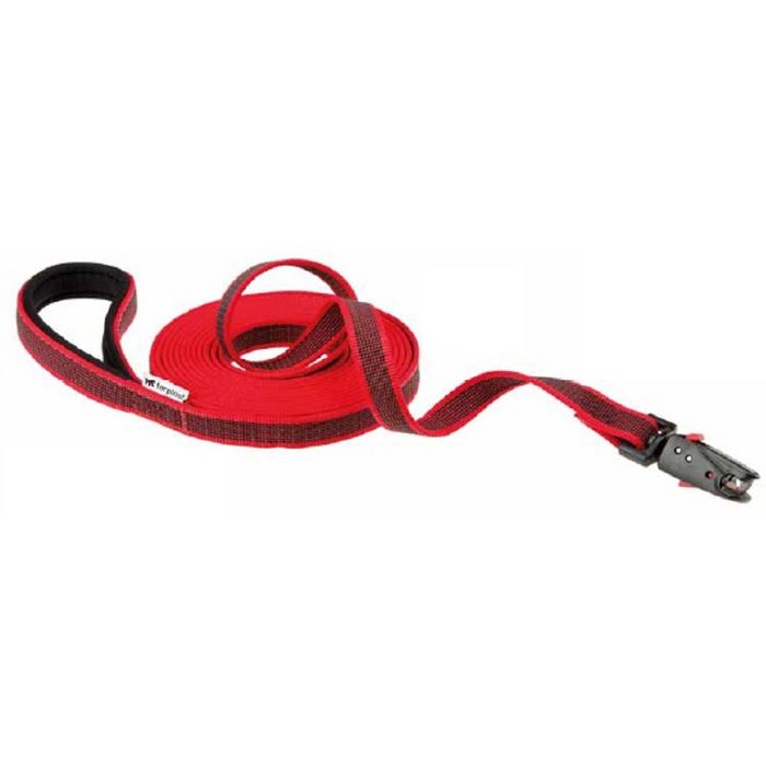 Поводок Ferplast Daytona Gummy Matic, 500 х 2 см, нейлон, красный