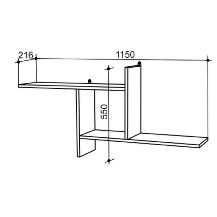 Полка ПН-1 Венге