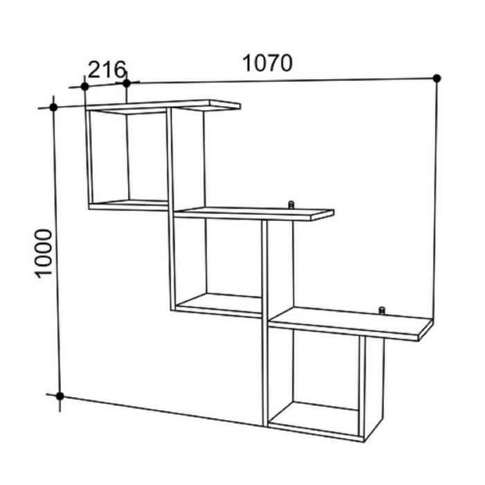 Полка ПН-3 Венге