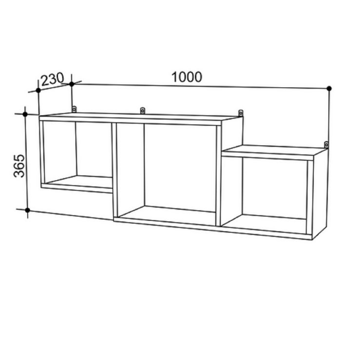 Полка ПН-5 Венге