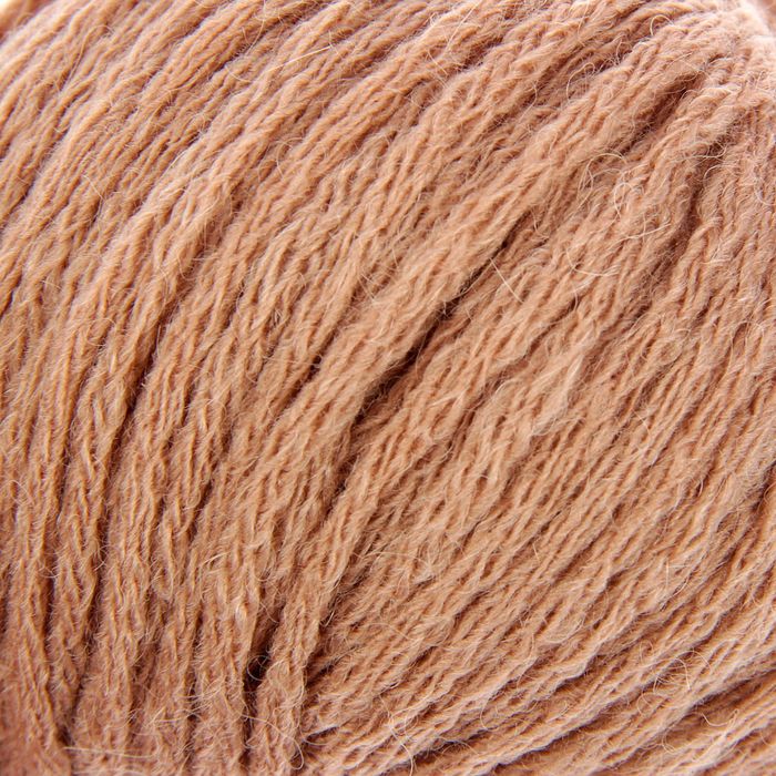 Пряжа "Альпака шикарная" 25% альпака, 75% акрил объёмный 90м/50гр (377-Кофейный)